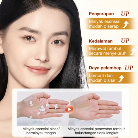 Semprotan perawatan rambut JaniceJo