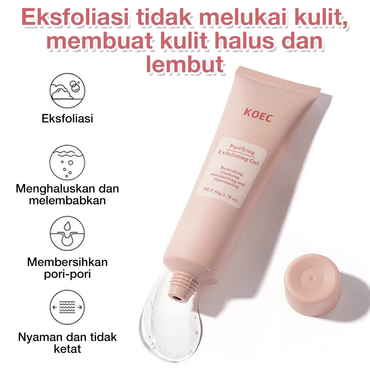 Promo Idul Adha, beli satu gratis satu - Gel Pengelupas Enzim Pemurni-Saatnya mengucapkan selamat tinggal pada kulit kusam! Ucapkan Selamat Datang pada Kulit Halus dan Bercahaya!
